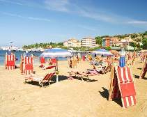 Portoroz tengerpart