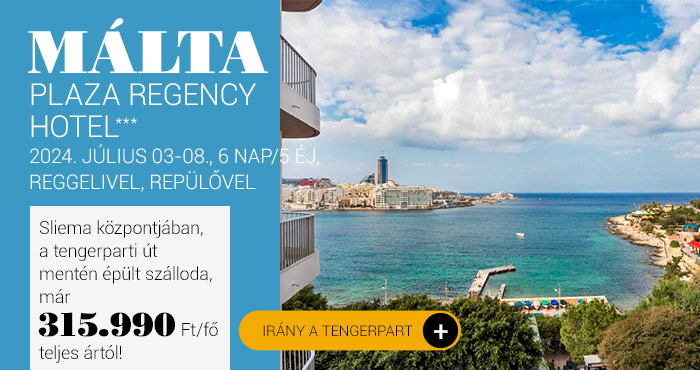  Plaza Regency Hotel, Málta, Marfa Bay, Sliema